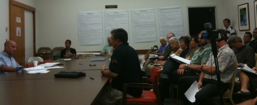 OCCL Hearing Honolulu