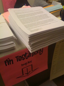 Testimony from 900 people in opposition to the University's plans for Mauna Kea
