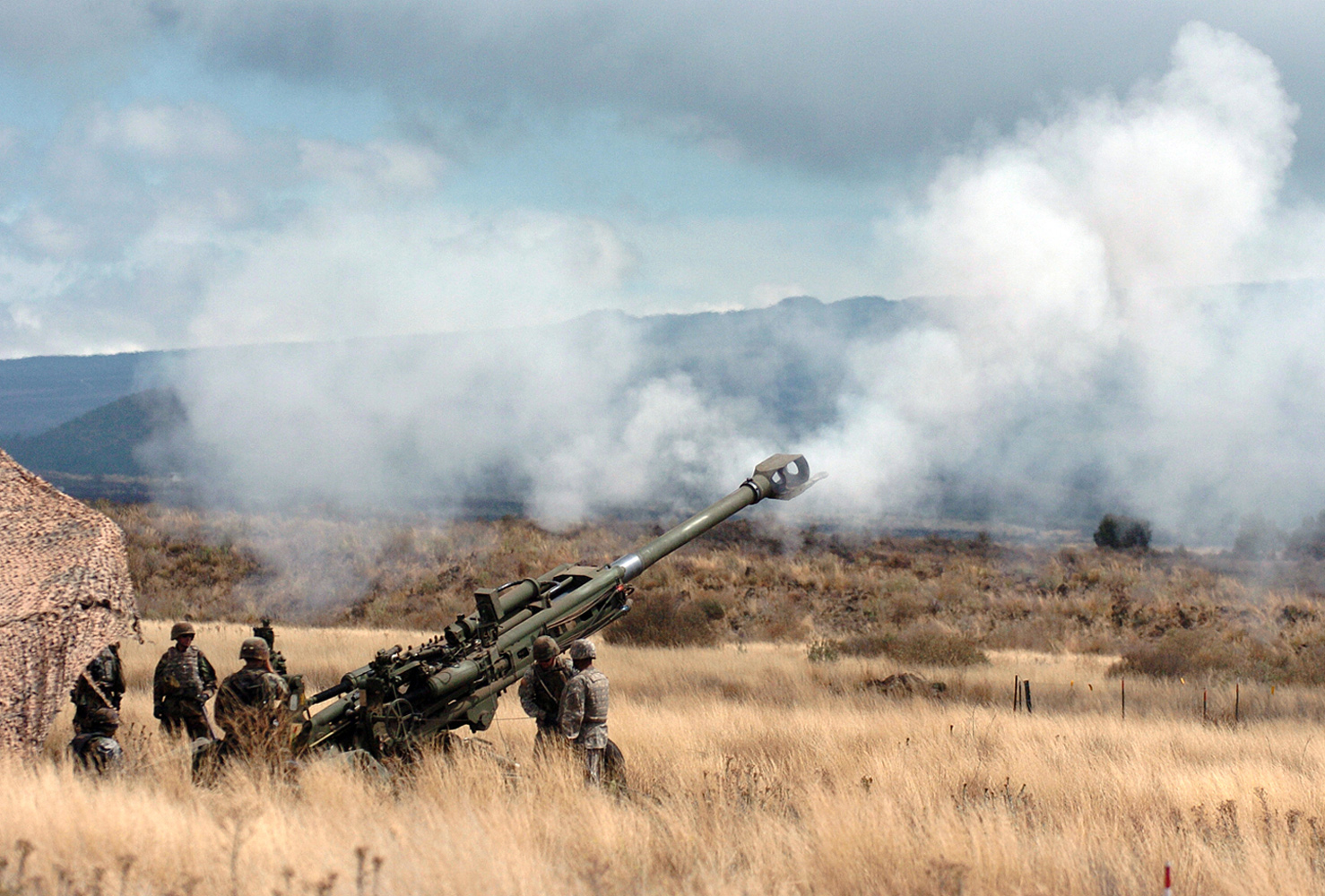 live fire at pohakula PTA